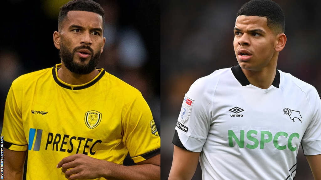 Split image of Adrian Mariappa and William Osula