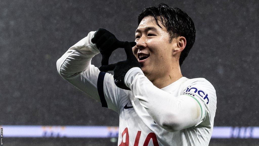 Tottenham striker Son Heung-min