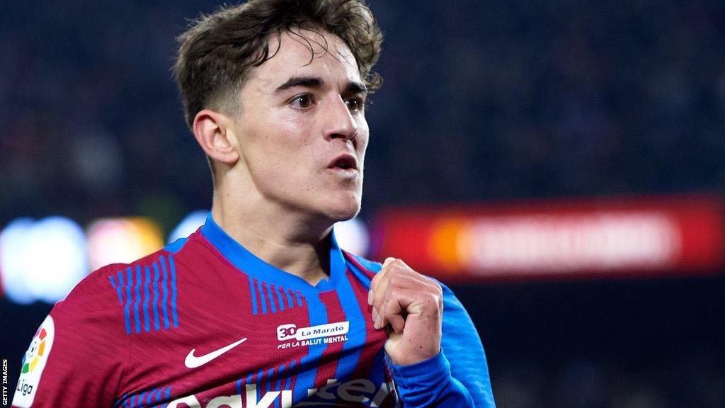 Spain and Barcelona midfielder Gavi