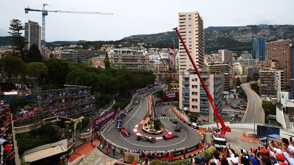 view of monaco track