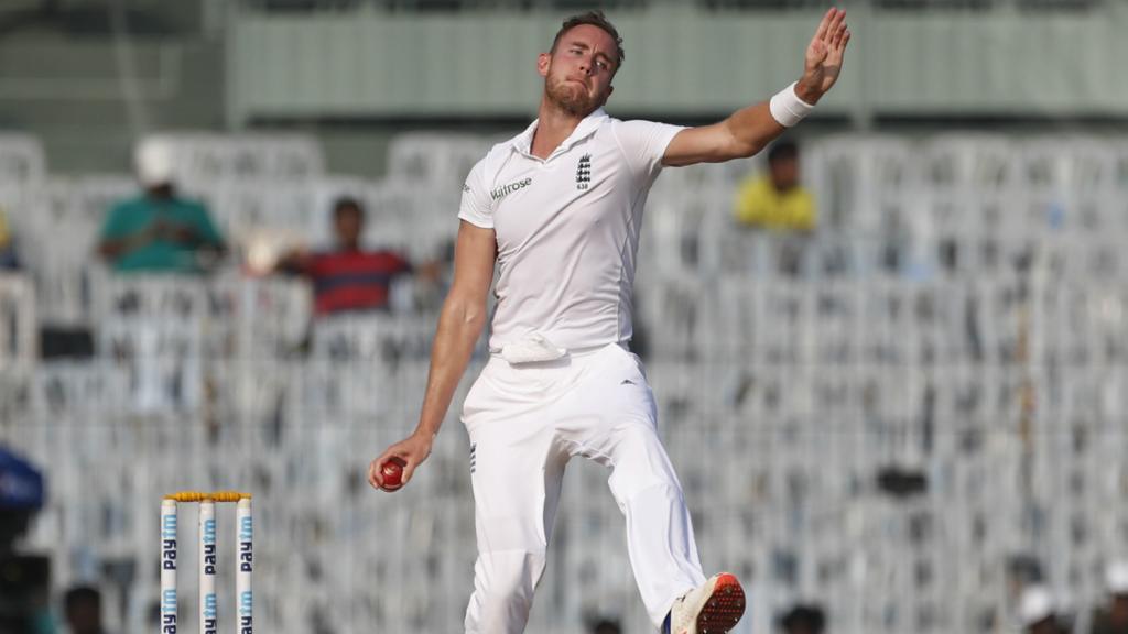 England's Stuart Broad