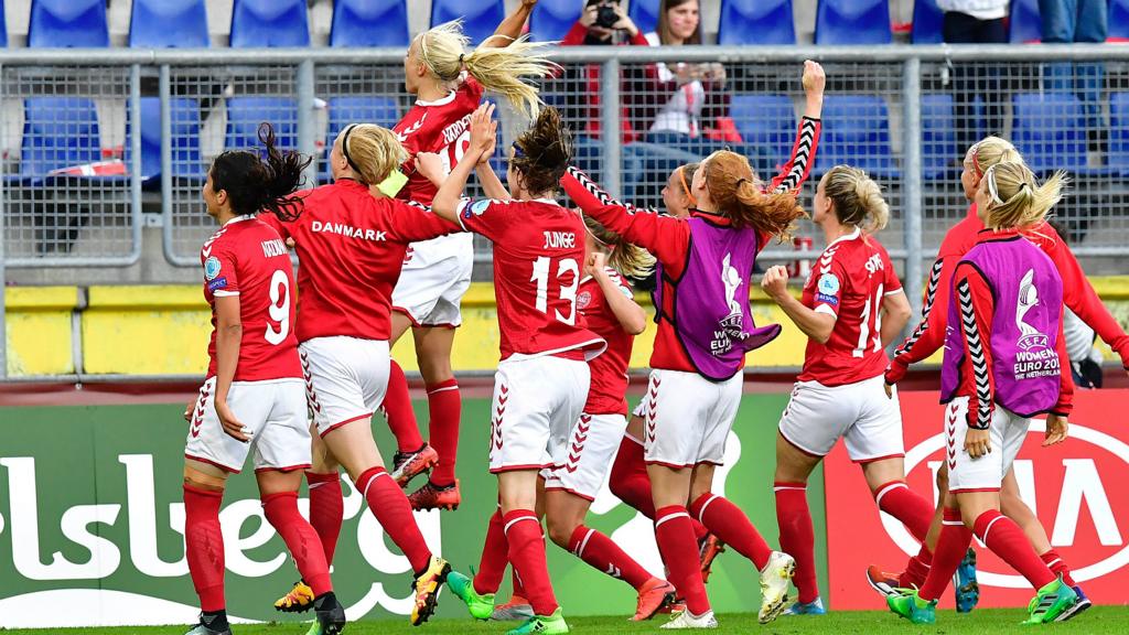 Denmark celebrate