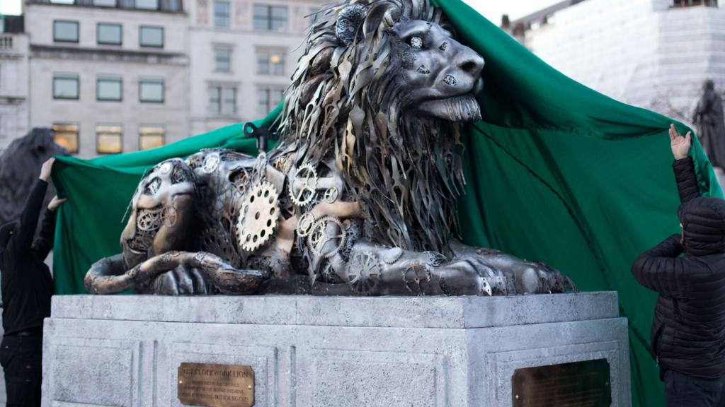 Trafalgar Square installation