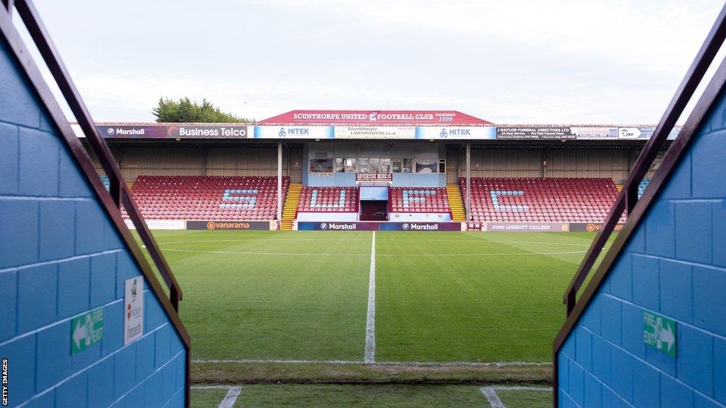 Glanford Park, home of Scunthorpe United