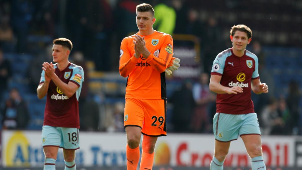 Burnley's Nick Pope