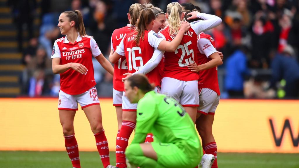 Arsenal celebrate