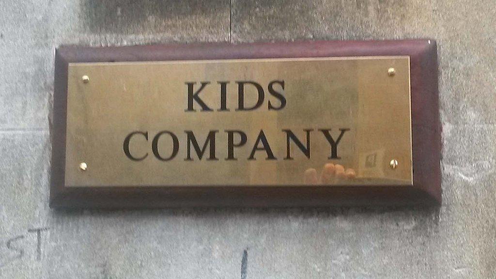 Kids Company sign