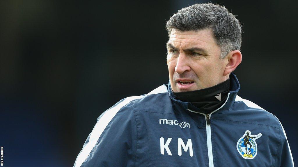 Southend United manager Kevin Maher