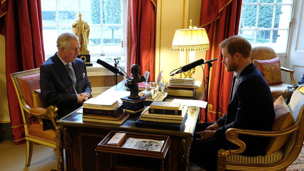 Prince Charles and Prince Harry