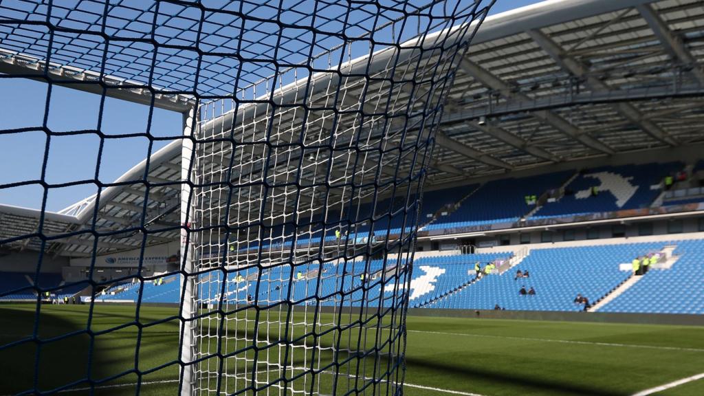 General view of the Amex Stadium, Brighton