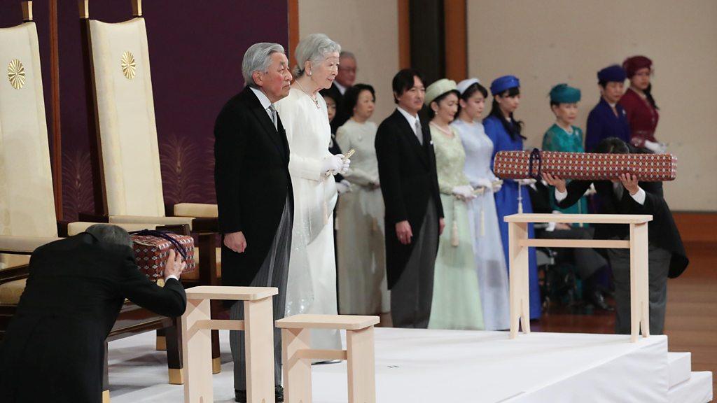 Emperor Akihito is the first emperor to abdicate in over 200 years.