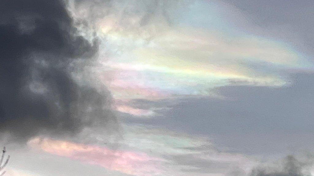 Rainbow cloud