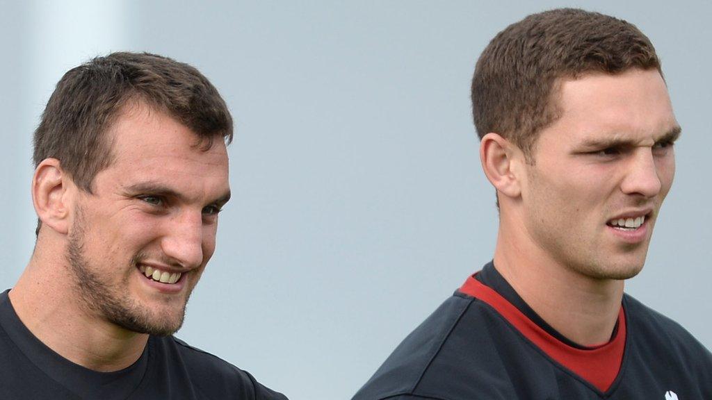 Sam Warburton and George North