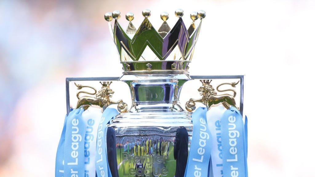 Premier League trophy