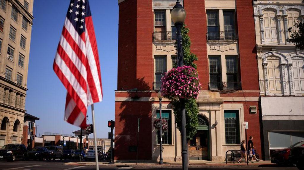 A street in Springfield