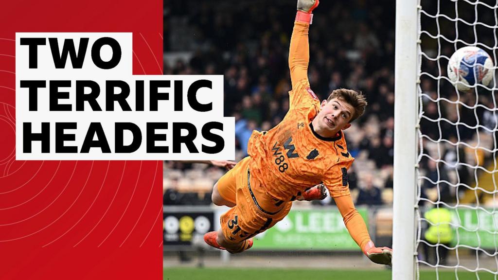 Two brilliant headers and a 'Shearer-style' celebration in Port Vale win