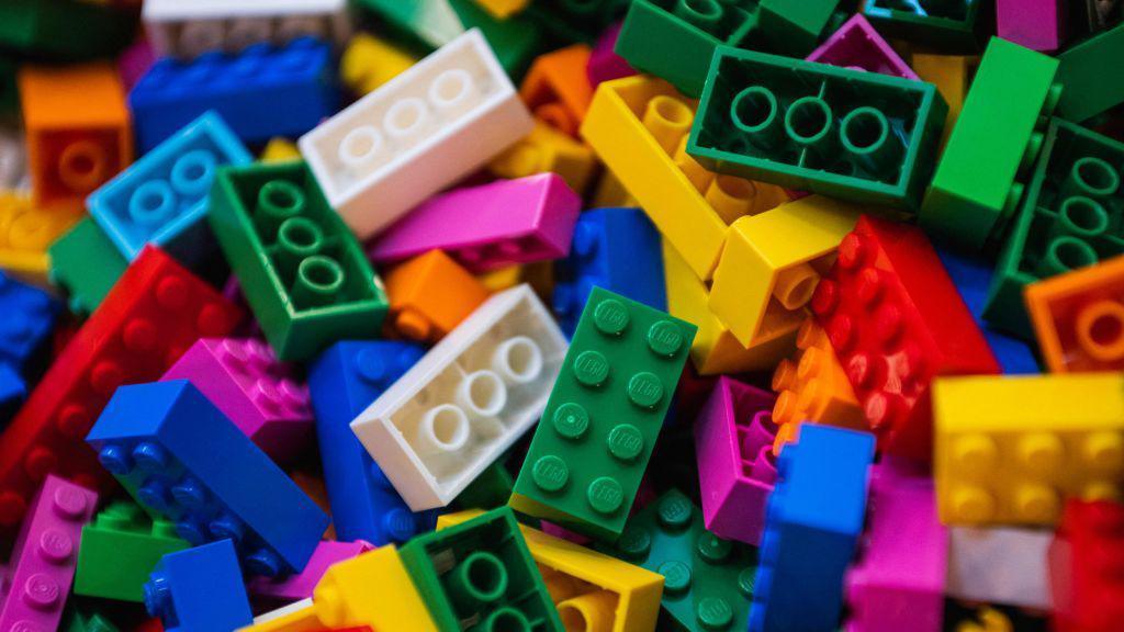 Lego blocks.