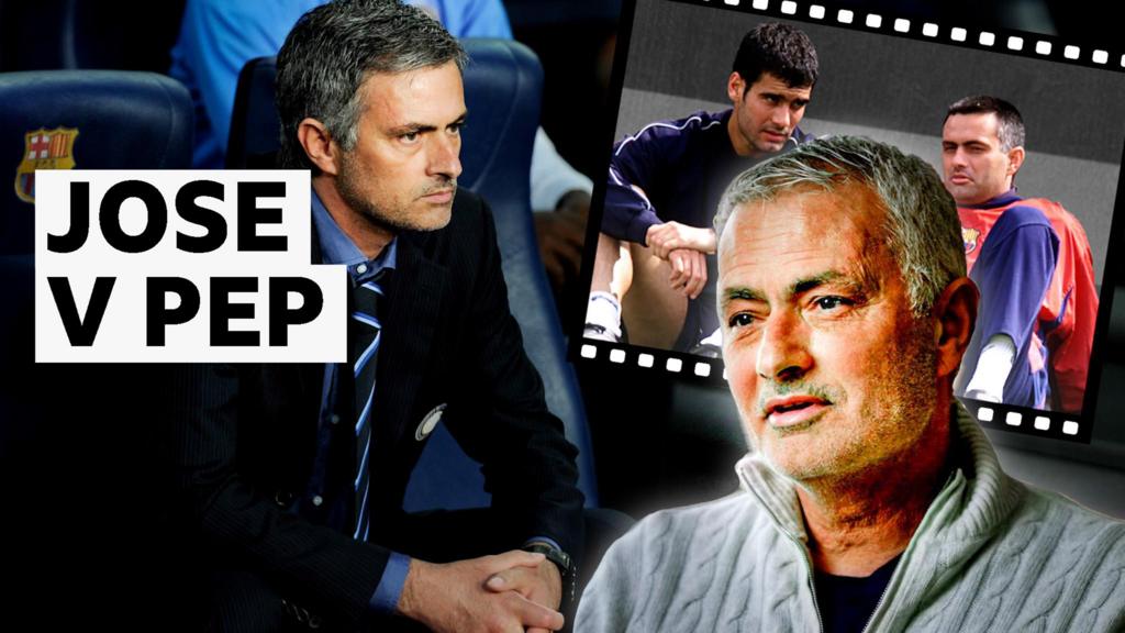 Jose Mourinho v Pep Guardiola: Origins of rival managers’ feud
