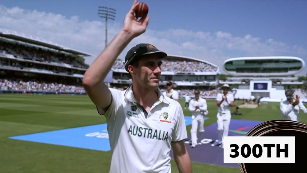 Cummins Sets Records in WTC Final at Lord's