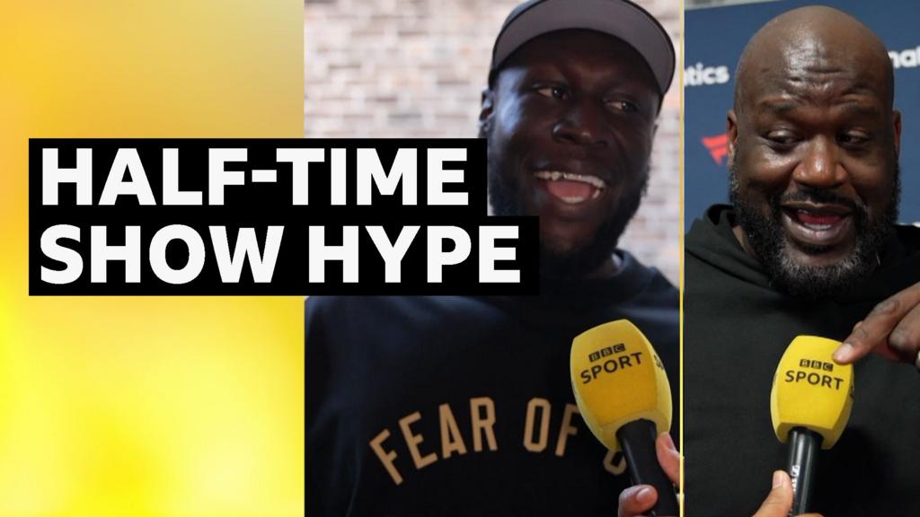 'I'm here for Kendrick' - Stormzy & Shaq turn out for Super Bowl