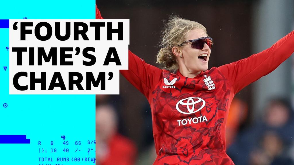 Grimmond dropped three times and then out caught in same over