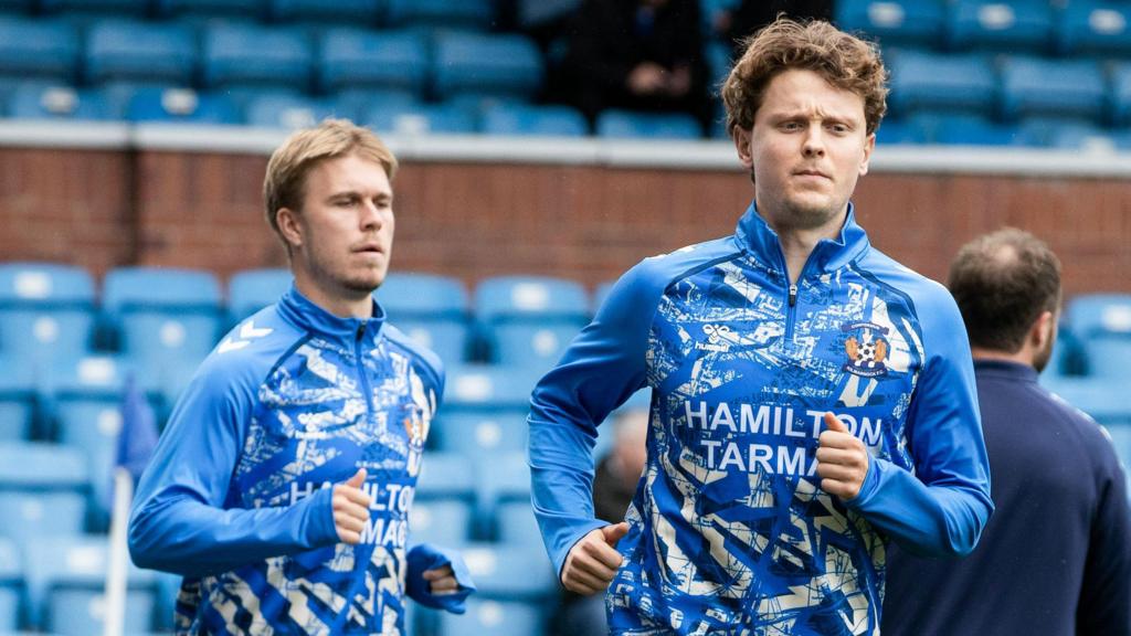 Kilmarnock players