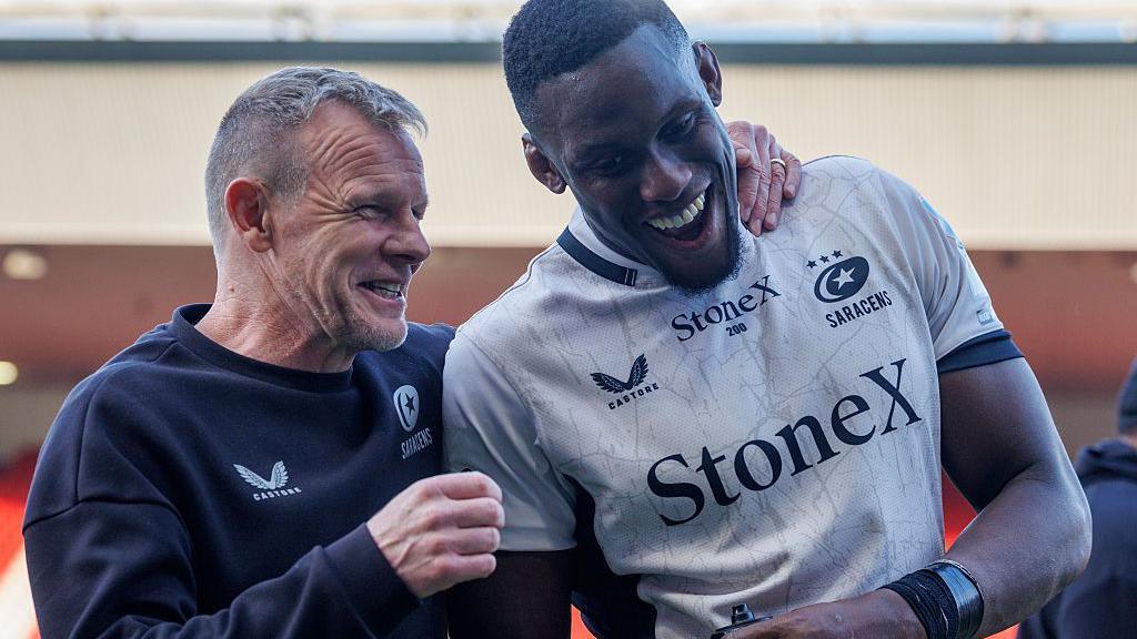 Mark McCall and Maro Itoje