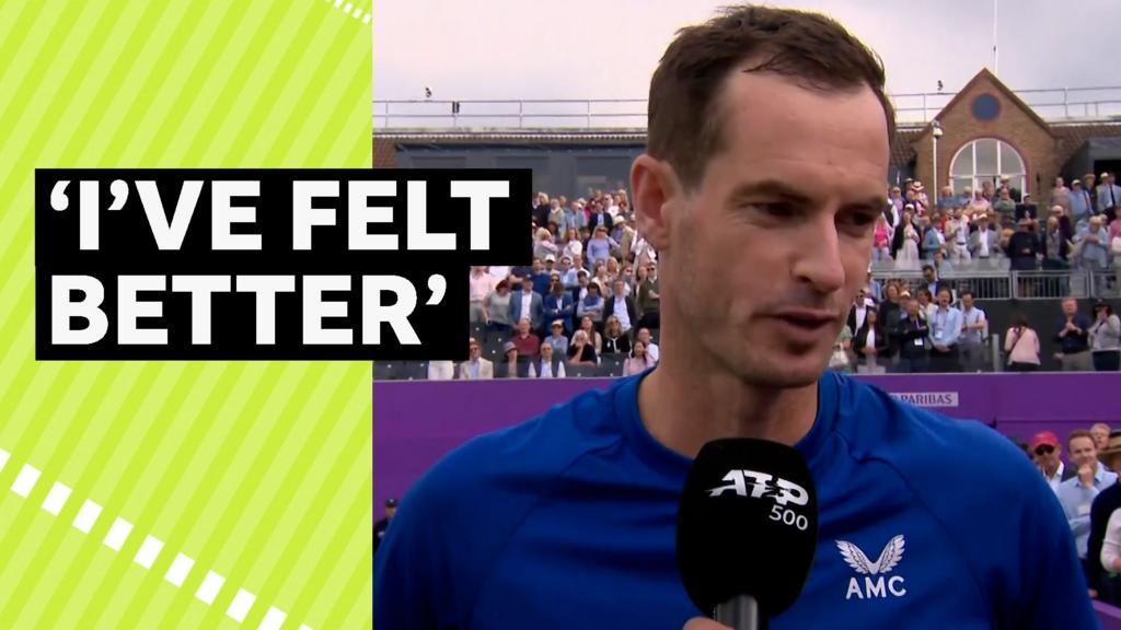 Andy Murray jokes about his condition after 1000th tour match