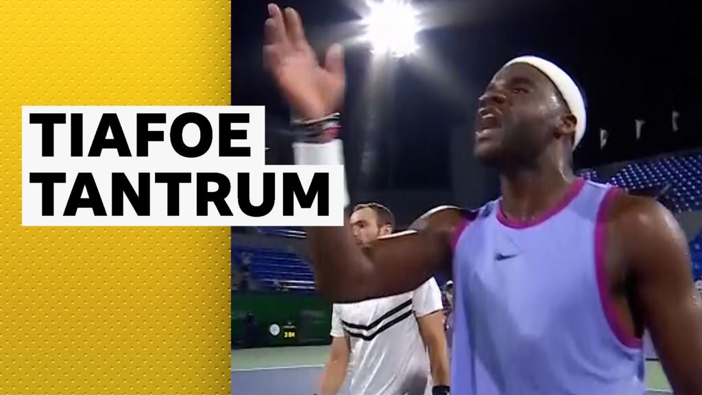 'You're on my blacklist'- Tiafoe launches tirade at umpire