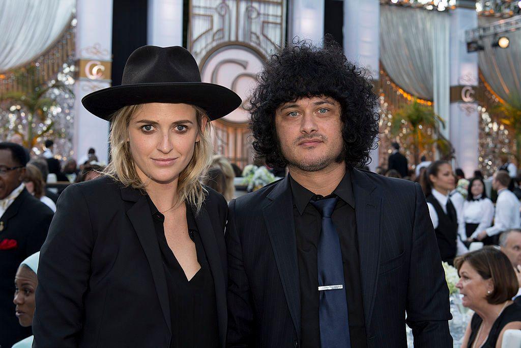 Emily Armstrong attends a Scientology gala event with Cedric Bixler-Zavala in 2013