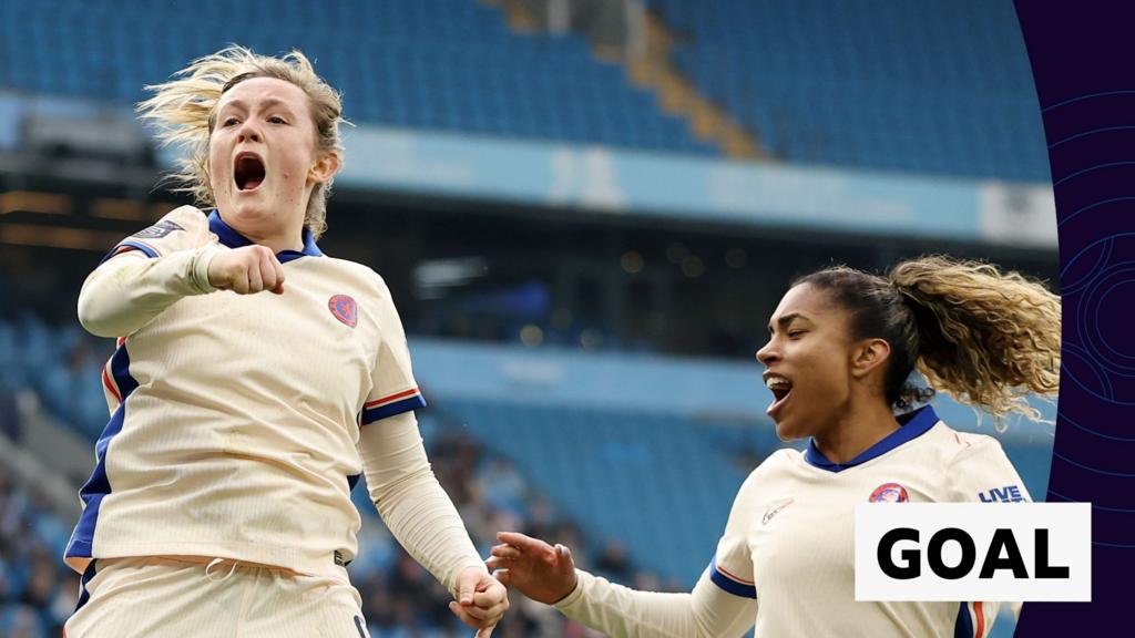 Chelsea Women Edge Manchester City 2-1 in WSL Clash