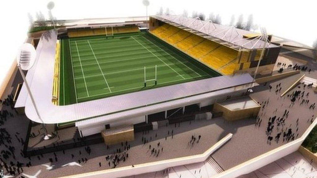 Stadium for Cornwall