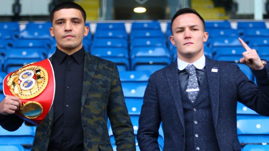 Lee Selby and Josh Warrington