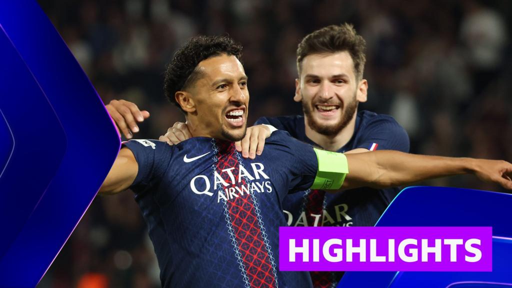 Defending champions PSG thrash Atalanta to get off to perfect start