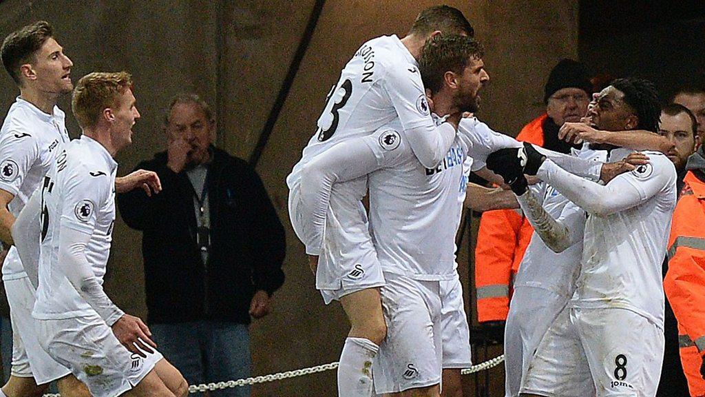 Swansea celebrate