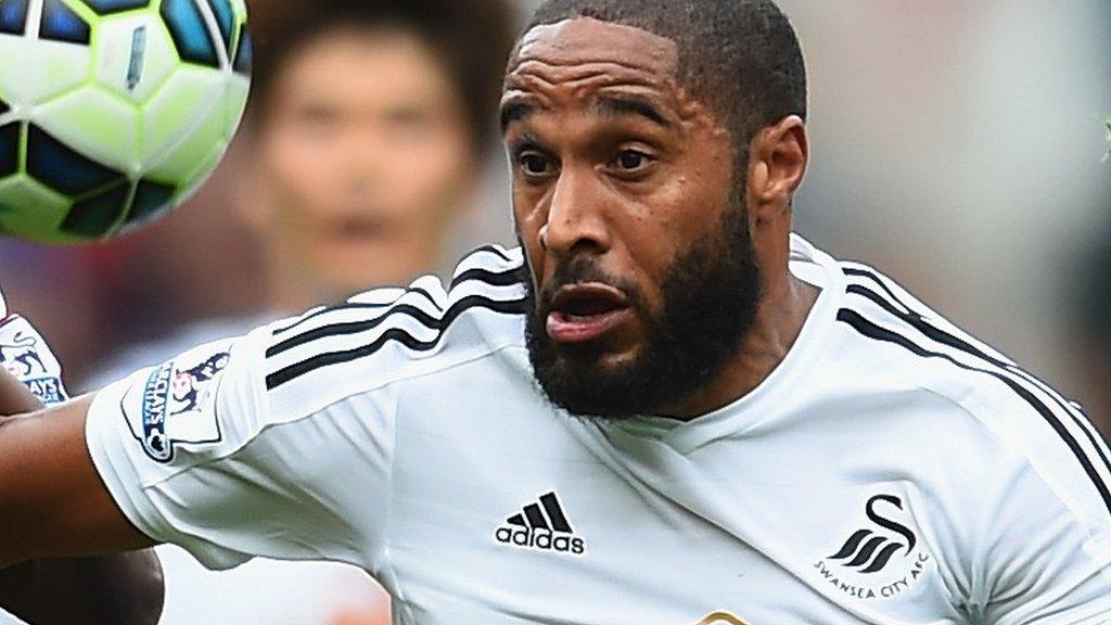 Swansea defender Ashley Williams