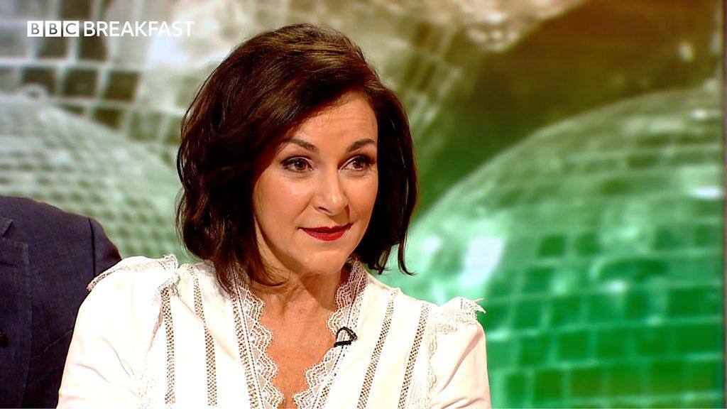 Shirley Ballas on BBC Breakfast.