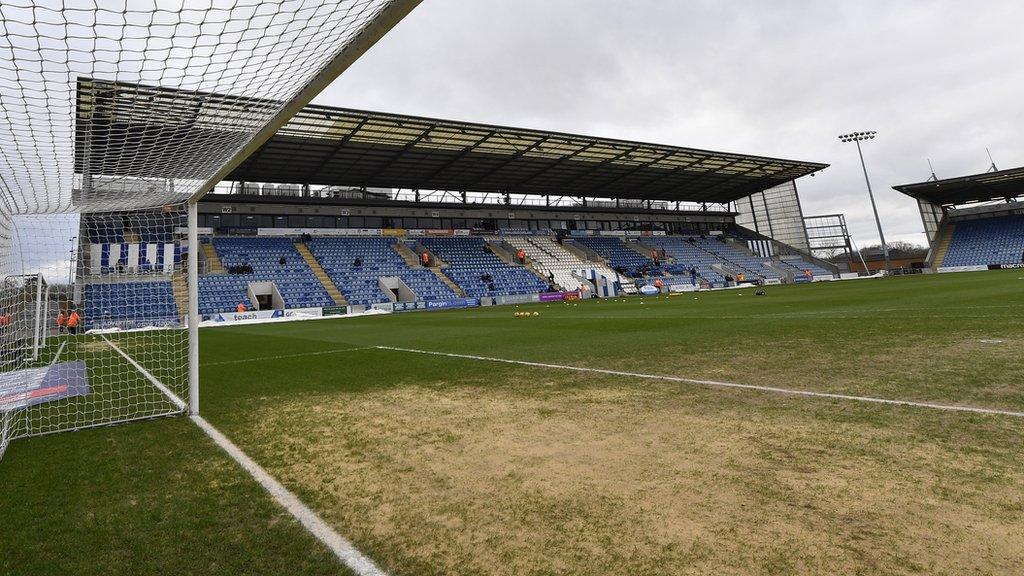 Colchester's recent home matches against Doncaster, Stockport and Grimsby have all been called off following wet weather