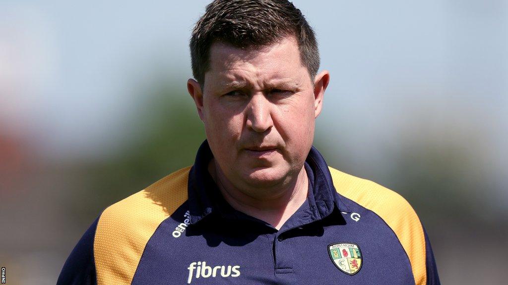 Antrim manager Darren Gleeson