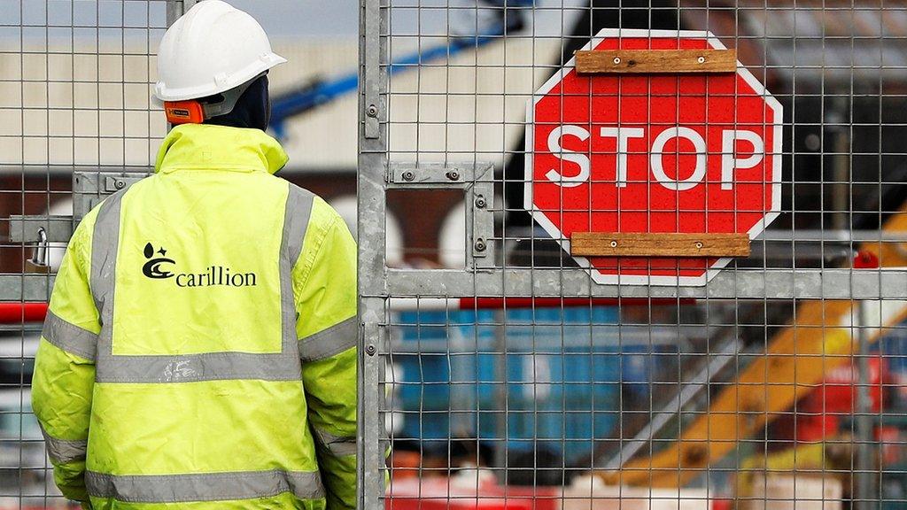 Carillion worker