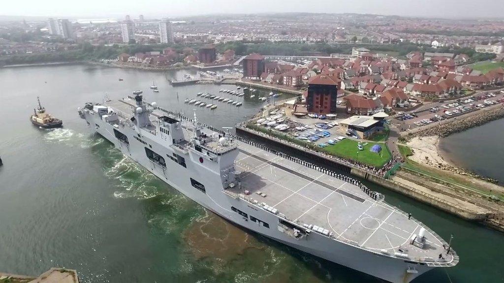 Sunderland aerial view