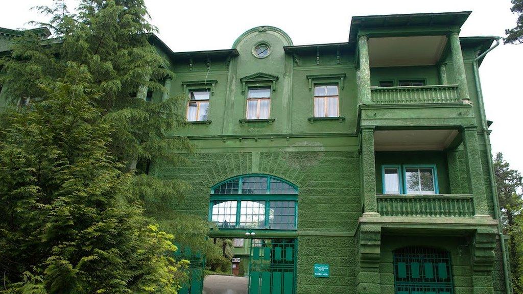 Former Soviet Union leader Joseph Stalin's summer home