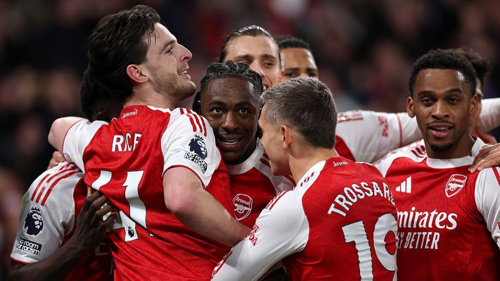 Arsenal's Title Statement: Eze's Hat-Trick Destroys Spurs 4-1, Gunners Roar Six Points Clear at Premier League Summit!