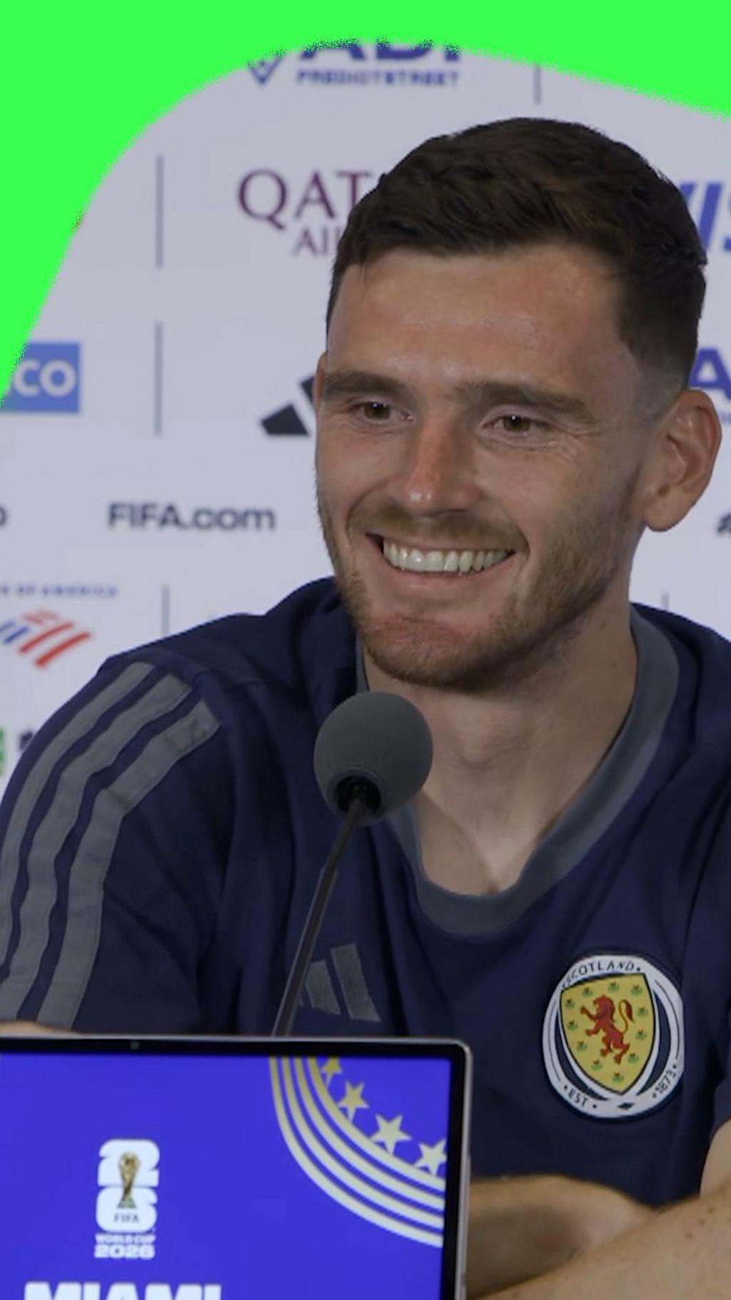 Andy Robertson Umaasa na Magdiriwang ang Tartan Army sa Laban ng Scotland kontra Brazil sa World Cup