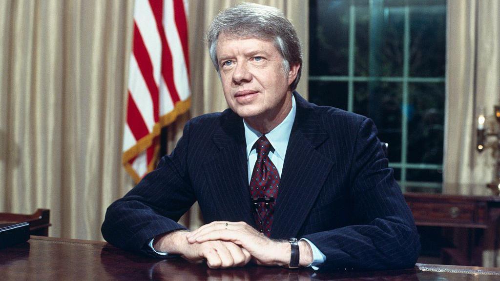 JImmy carter in the white house