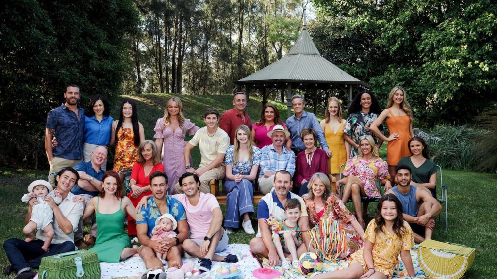 Neighbours cast on final day of filming