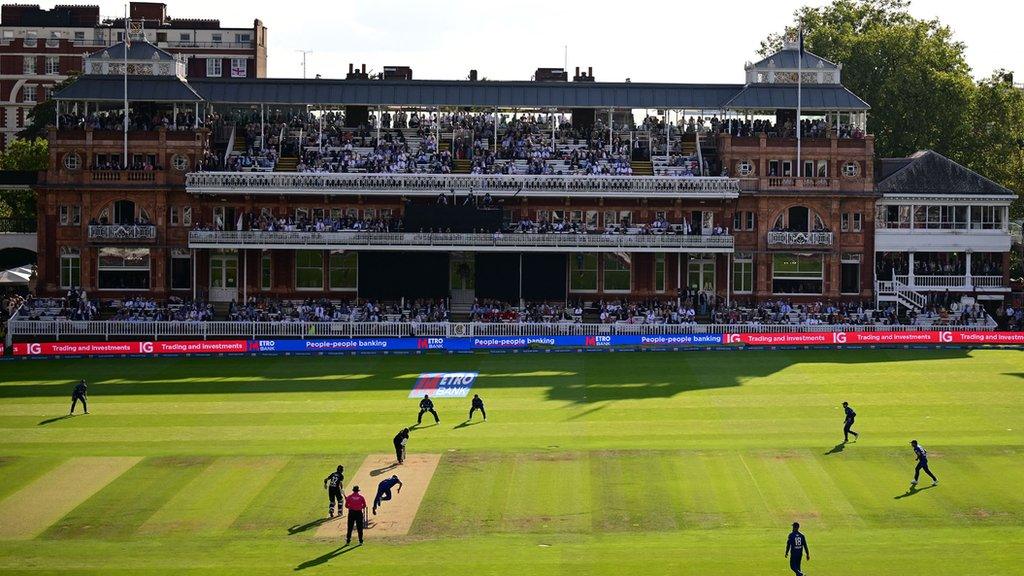 General shot of the Lord's Pavilion