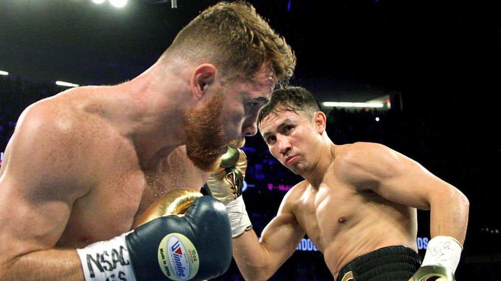 Gennady Golovkin and Saul 'Canelo' Alvarez