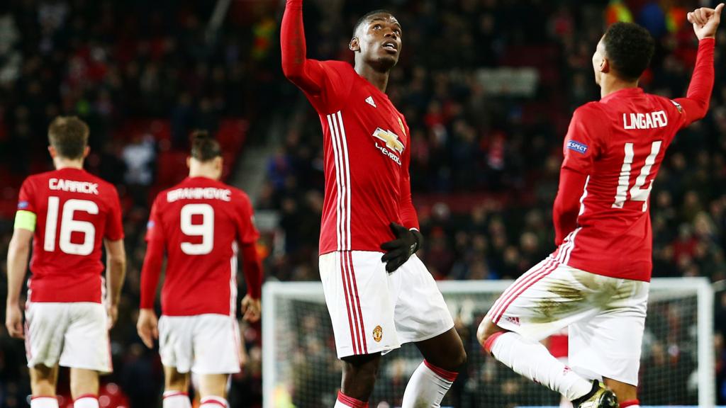 Paul Pogba and Jesse Lingard