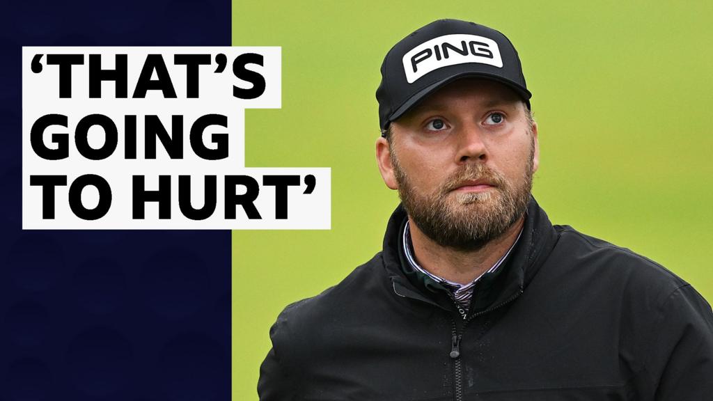 Brown loses lead on 18th with double bogey